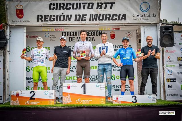 Jordi Gandia, guanyador de la carrera MTB disputada a Cehegín