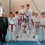 El 8é Campionat de karate ompli el pavelló de Bocairent 