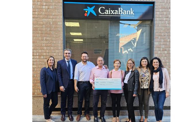 Caixabank dona 3.000€ a Majors de l'Olleria