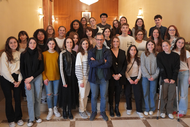 Un grupo de estudiantes franceses visita Ontinyent