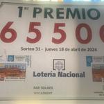 La Loteria Nacional deixa 30.000 euros a Bocairent